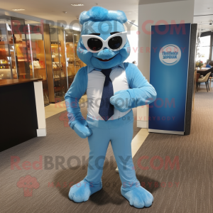 Sky Blue Alliance mascotte...