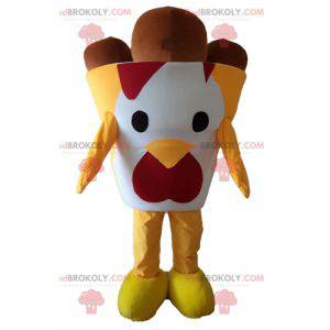 Mascotte de cornet de glace de bonbons en chocolat -