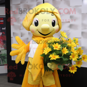 Yellow Bouquet Of Flowers...