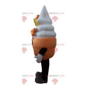 Mascote de casquinha de sorvete - Redbrokoly.com