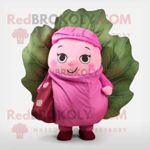 Pink Cabbage Leaf mascotte...