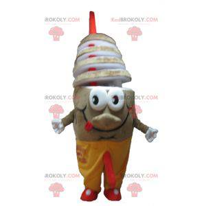 Mascotte de boisson fruitée - Mascotte Chips Stick -