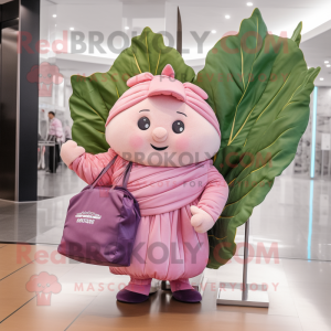 Pink Cabbage Leaf mascotte...