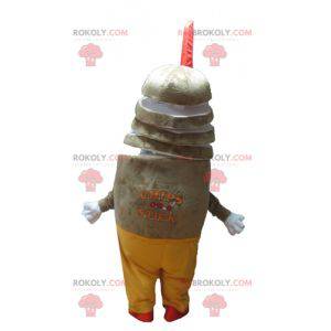 Mascote de bebida frutada - mascote de Chips Stick -