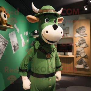 Forest Green Jersey Cow...