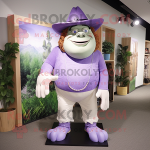 Lavendel Ogre maskot...