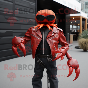 Red Crab mascotte kostuum...