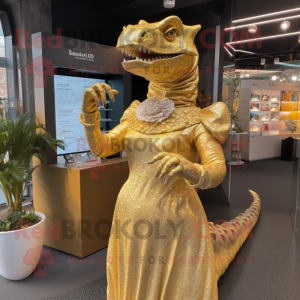 Goldene Iguanodon...