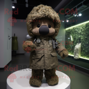  Army Soldier maskot...