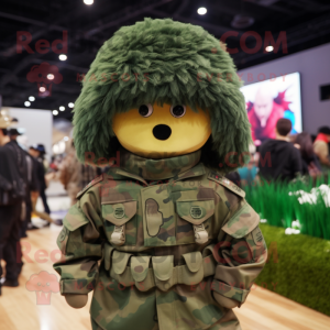  Army Soldier maskot...