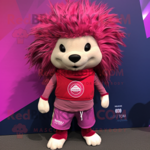 Magenta Porcupine mascotte...