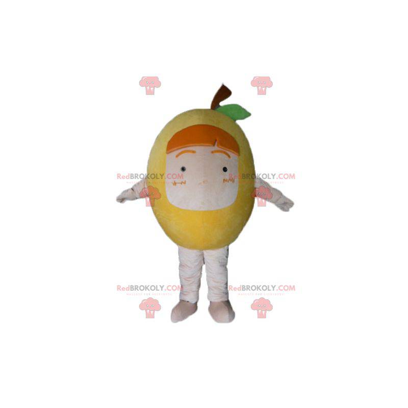 Mascote gigante de pêra limão - Redbrokoly.com