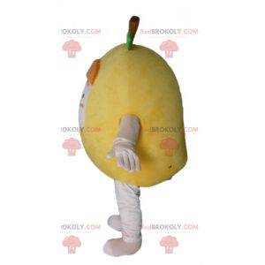 Mascotte de citron jaune de poire géante - Redbrokoly.com