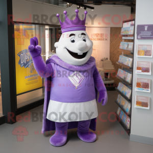 Lavendel King maskot drakt...