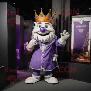 Lavendel King maskot drakt...