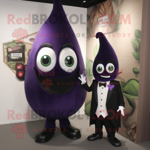  Aubergine maskot kostume...