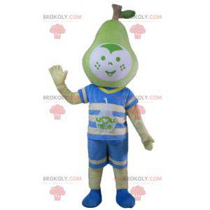 Boy mascot with a pear-shaped head - Redbrokoly.com