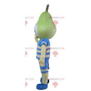 Boy mascot with a pear-shaped head - Redbrokoly.com