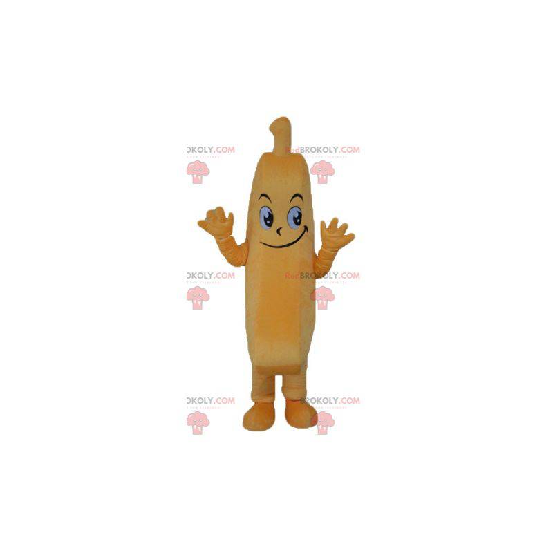 Mascot gigantisk oransje banan ser rampete ut - Redbrokoly.com