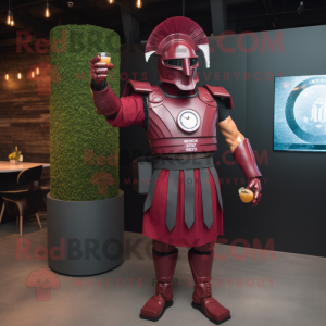 Maroon Spartan Soldier...