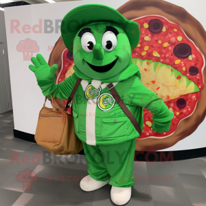 Green Pizza mascotte...