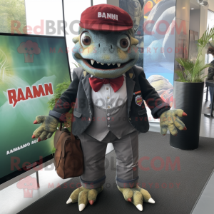  Piranha maskot kostume...