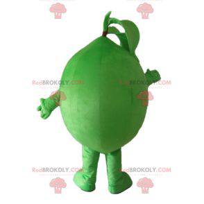 Mascotte di lime molto divertente e sorridente - Redbrokoly.com