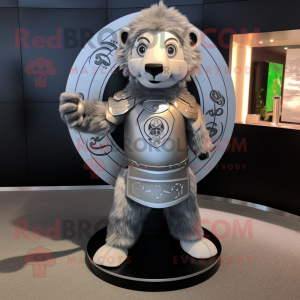 Sølv Celtic Shield maskot...