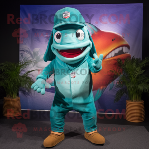 Turkis Ceviche maskot...