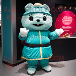 Teal Dim Sum mascotte...