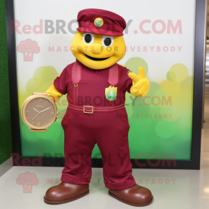Maroon Pot Of Gold...