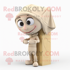 Mascotte de personnage de...