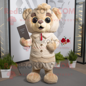 Mascotte de personnage de...