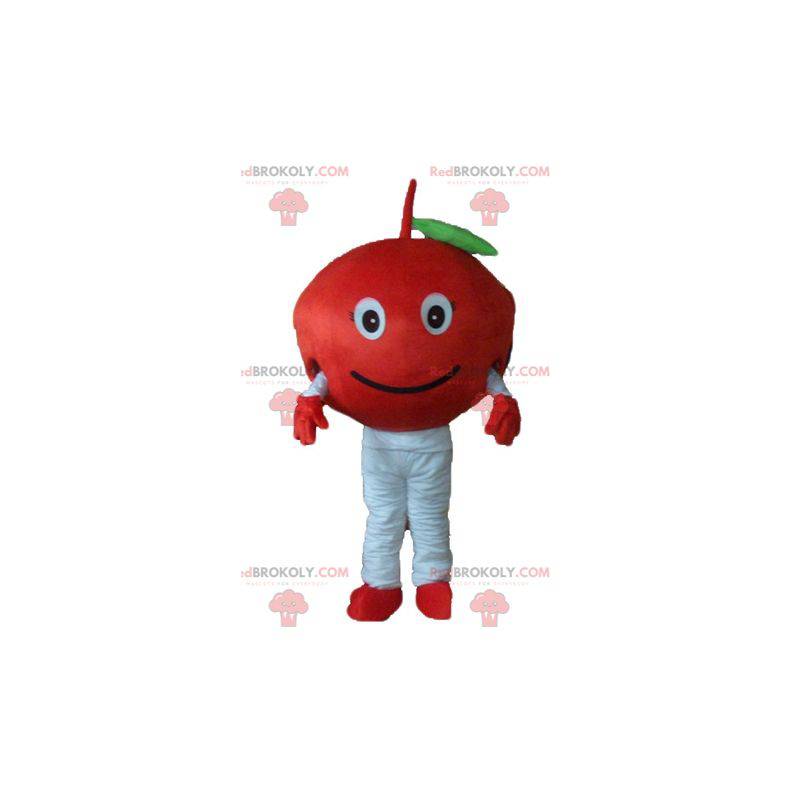 Roztomilý a usměvavý maskot červené třešně - Redbrokoly.com Roztomilý a usměvavý maskot červené třešně - Redbrokoly.com