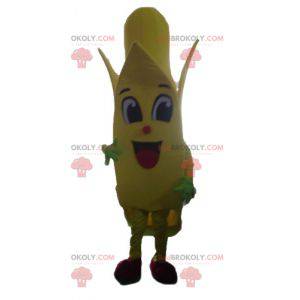 Kæmpe gul banan maskot - Redbrokoly.com