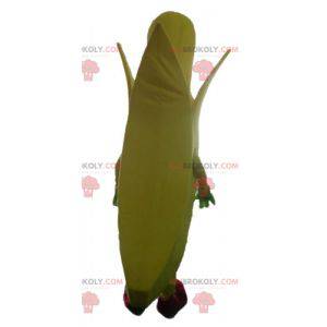 Giant yellow banana mascot - Redbrokoly.com