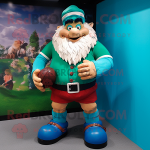 Turkis Leprechaun maskot...