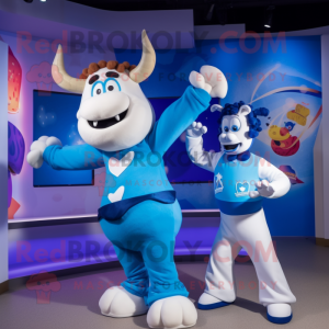 Blue Bull maskot kostume...