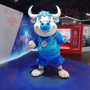 Blue Bull mascotte kostuum...