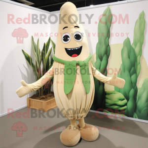 Tan Asparagus mascotte...