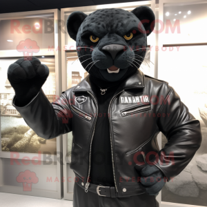  Panther mascotte kostuum...