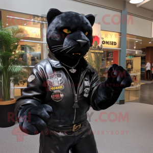  Panther mascotte kostuum...