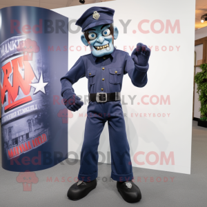 Navy Frankenstein mascotte...