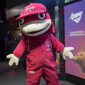 Magenta Barracuda mascotte...