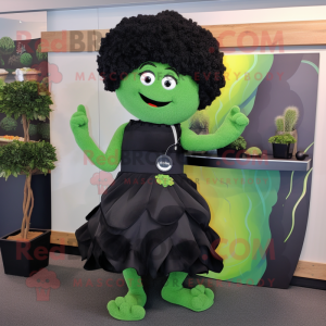 Black Broccoli mascotte...