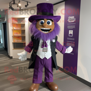 Purple Chief mascotte...