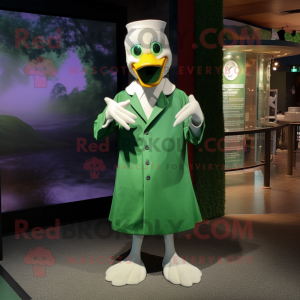 Green Goose mascotte...