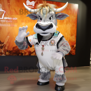  Zebu maskot kostume...