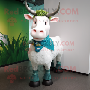  Zebu mascotte kostuum...