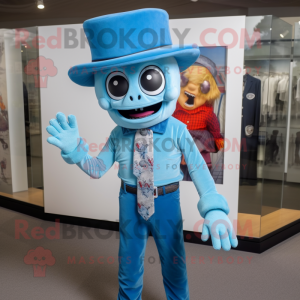 Sky Blue Undead mascotte...